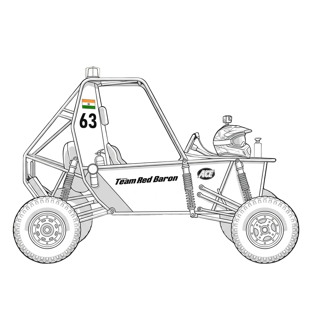 Formula Student Vehicle Background Silhouette
